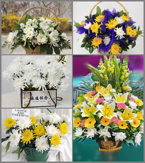 河北承德丰宁满族自治县四岔口乡白事提篮配送